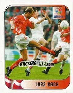 Sticker Lars Hogh - UEFA Euro England 1996 - Merlin