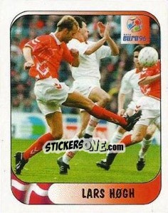 Sticker Lars Hogh - UEFA Euro England 1996 n. 268a - Merlin