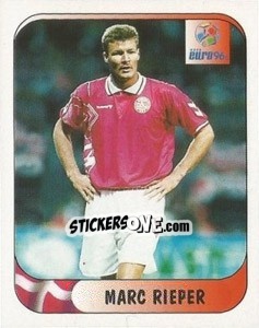 Sticker Marc Rieper - UEFA Euro England 1996 - Merlin