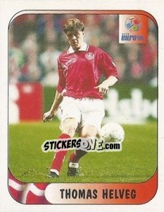 Figurina Thomas Helveg - UEFA Euro England 1996 n. 271a - Merlin