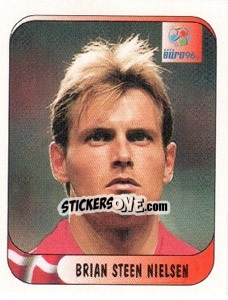 Cromo Brian Steen Nielsen - UEFA Euro England 1996 - Merlin