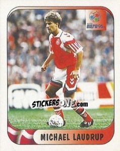 Sticker Michael Laudrup - UEFA Euro England 1996 n. 275a - Merlin