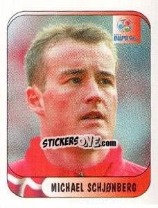 Sticker Michael Schjonberg - UEFA Euro England 1996 n. 276 - Merlin