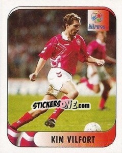 Sticker Kim Vilfort - UEFA Euro England 1996 - Merlin