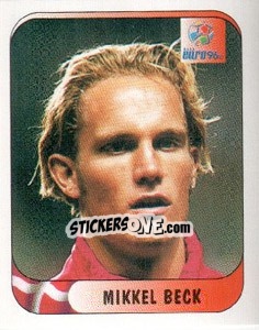 Sticker Mikkel Beck - UEFA Euro England 1996 n. 278 - Merlin
