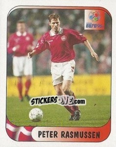 Cromo Peter Rasmussen - UEFA Euro England 1996 - Merlin
