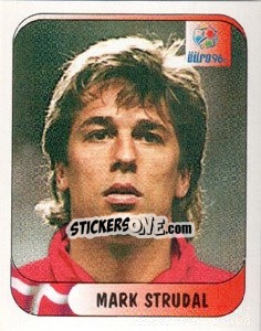 Figurina Mark Strudal - UEFA Euro England 1996 - Merlin