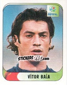 Sticker Vitor Baia - UEFA Euro England 1996 - Merlin