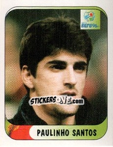 Sticker Paulinho Santos - UEFA Euro England 1996 - Merlin