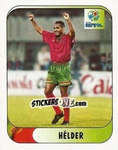 Cromo Helder - UEFA Euro England 1996 n. 291a - Merlin
