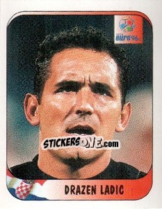 Sticker Drazen Ladic - UEFA Euro England 1996 n. 314 - Merlin