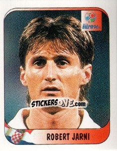 Sticker Robert Jarni - UEFA Euro England 1996 - Merlin