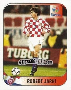 Sticker Robert Jarni - UEFA Euro England 1996 n. 315a - Merlin
