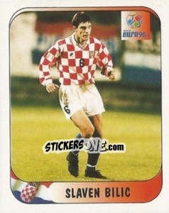 Sticker Slaven Bilic - UEFA Euro England 1996 - Merlin