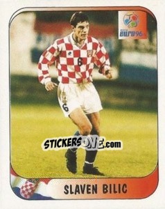 Sticker Slaven Bilic - UEFA Euro England 1996 n. 318a - Merlin