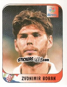 Sticker Zvonimir Boban - UEFA Euro England 1996 - Merlin
