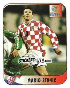 Figurina Mario Stanic - UEFA Euro England 1996 - Merlin