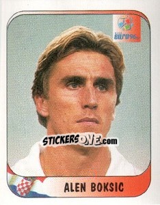 Figurina Alen Boksic - UEFA Euro England 1996 - Merlin