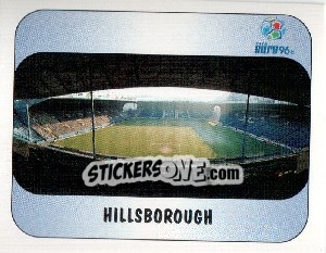 Sticker Hillsborough - UEFA Euro England 1996 - Merlin