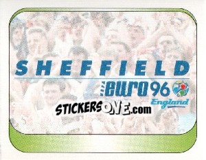 Sticker Sheffield - UEFA Euro England 1996 n. 328 - Merlin