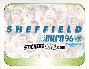 Sticker Sheffield - UEFA Euro England 1996 - Merlin