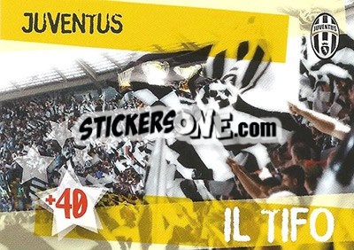 Figurina Tifo 4 - Juventus. I Piu Forti Siamo Noi - Edibas