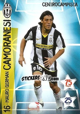 Sticker Mauro Camoranesi - Collections Juventus. I Piu Forti Siamo Noi - Edibas