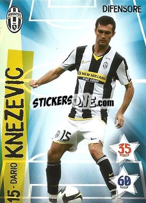 Sticker Dario Knezevic - Juventus. I Piu Forti Siamo Noi n. 12 - Edibas