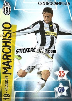 Sticker Claudio Marchisio - Juventus. I Piu Forti Siamo Noi n. 16 - Edibas