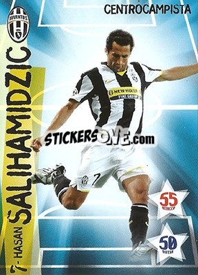 Sticker Hasan Salihamidzic - Juventus. I Piu Forti Siamo Noi n. 21 - Edibas