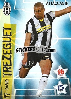 Figurina David Trezeguet - Juventus. I Piu Forti Siamo Noi - Edibas