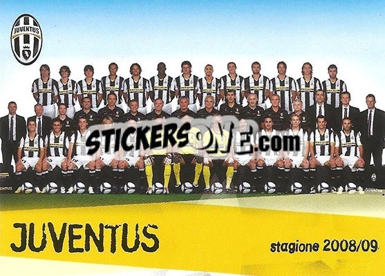 Sticker Squadra - Juventus. I Piu Forti Siamo Noi n. 54 - Edibas