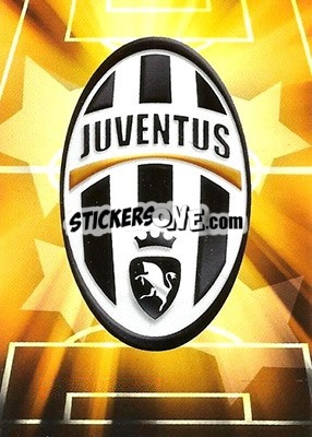 Sticker Scudetto - Juventus. I Piu Forti Siamo Noi n. 55 - Edibas