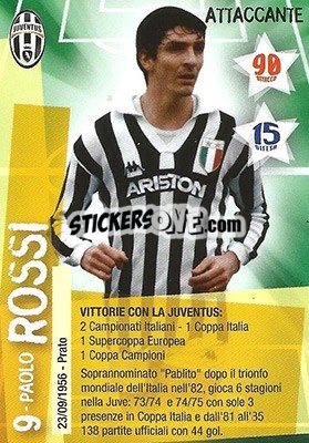 Sticker Paolo Rossi - Juventus. I Piu Forti Siamo Noi - Edibas