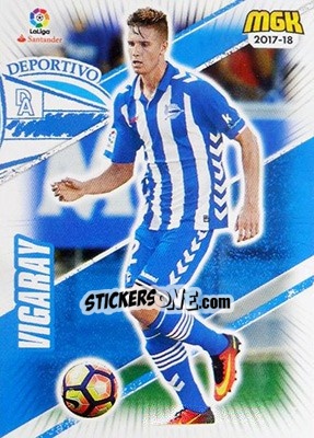 Cromo Vigaray - Liga 2017-2018. Megacracks - Panini