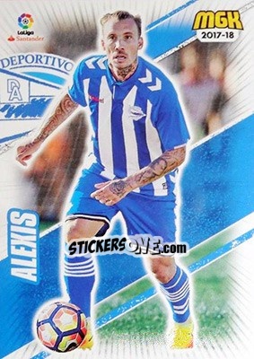 Sticker Alexis Ruano - Liga 2017-2018. Megacracks n. 7 - Panini