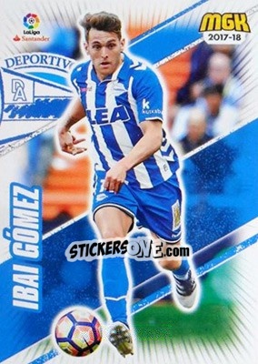 Sticker Ibai Gómez - Liga 2017-2018. Megacracks n. 15 - Panini
