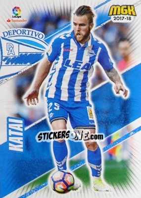 Sticker Katai - Liga 2017-2018. Megacracks - Panini