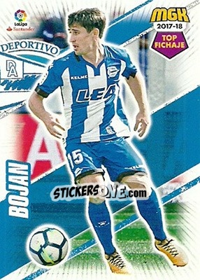 Sticker Bojan Krkic - Liga 2017-2018. Megacracks n. 21 - Panini