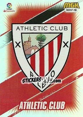 Sticker Athletic Bilbao - Liga 2017-2018. Megacracks n. 28 - Panini