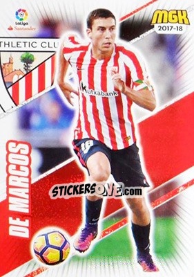 Sticker De Marcos - Liga 2017-2018. Megacracks n. 31 - Panini