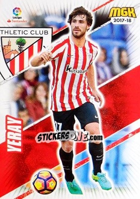 Sticker Yeray - Liga 2017-2018. Megacracks n. 33 - Panini