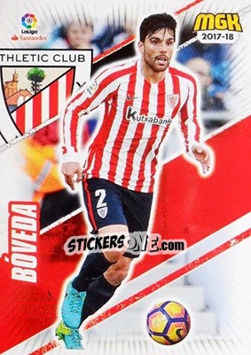 Cromo Bóveda - Liga 2017-2018. Megacracks - Panini