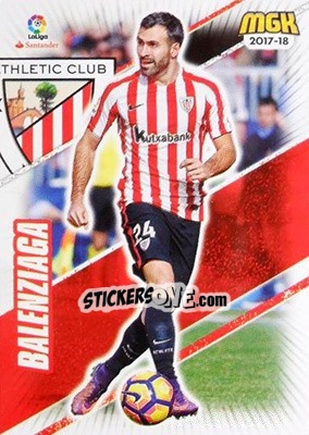 Sticker Balenziaga - Liga 2017-2018. Megacracks - Panini