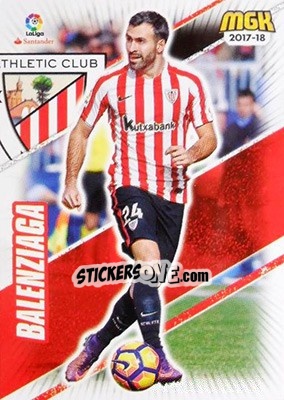Sticker Balenziaga - Liga 2017-2018. Megacracks n. 36 - Panini