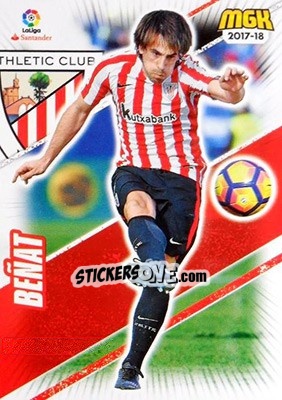 Sticker Beñat - Liga 2017-2018. Megacracks - Panini