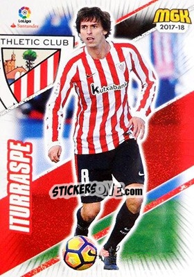 Sticker Iturraspe - Liga 2017-2018. Megacracks - Panini