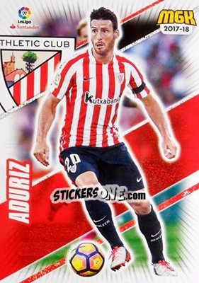 Sticker Aduriz - Liga 2017-2018. Megacracks n. 45 - Panini