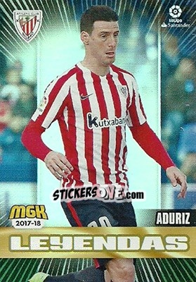Sticker Aduriz - Liga 2017-2018. Megacracks n. 51 - Panini