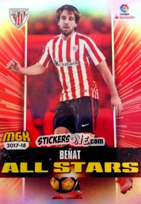 Sticker Beñat - Liga 2017-2018. Megacracks - Panini